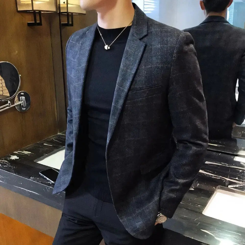 Blazer Masculino Dapper Exigent MXE063
