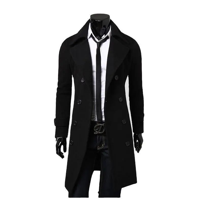 Sobretudo Masculino Abotoamento Duplo Exigent MXE095